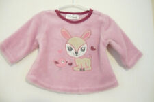 Niedliches Mädchen NickI-Oberteil /Pullover~Ergee Gr. 62~Rose mit Tier-Motiv