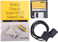 FLUKE PM9080 RS-232 Industrie Seriell Adapter Interface Kabel Optisch isoliert
