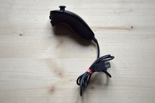 Wii - Original Nintendo Wii Nunchuk Controller Schwarz (guter Zustand)