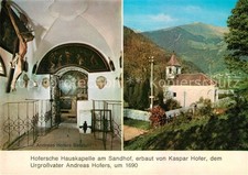 St Leonhard Passeier Andreas Hofers Betstuhl Hauskapelle Sandhof