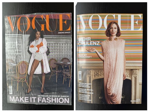 Vogue deutschland magazin - 2x,