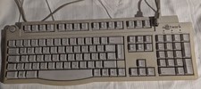 Tastatur, Siemens-Nixdorf OEM, NETWORK D LR92675, mit PS/2 Stecker, für Retro-PC