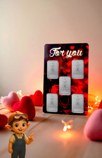 Geschenkkarte " For You"  Rote