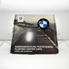 4x BMW Nabendeckel Nabenkappe Felgendeckel Spinning Caps 56mm Feststehend Magnet