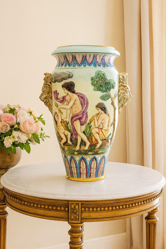 Große signierte capodimonte - signierte,