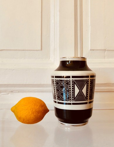 Spechtsbrunn porzellan vase - porzellan,