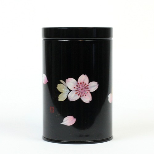 Teedose maki kirschblüten - maki-e,