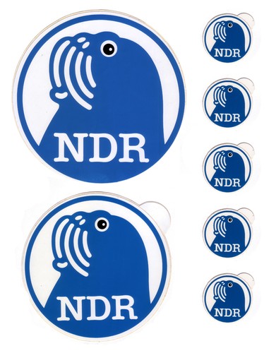 Ndr werbeaufkleber aufkleber - ndr,