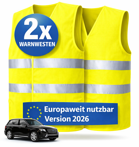 Warnweste iso 20471 - 2x,