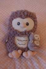 Steiff Eule Spieluhr mit La-le-lu Lied, sehr guter Zustand