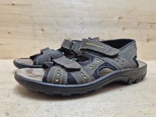 JOMOS AIR COMFORT HERREN SANDALEN SANDALETTEN KLETTVERSCHLUSS GR:43 UK:9 GRAU