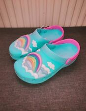 Skechers Foamies Lights Crocs Gr.33 Blinkies Sandalen Leuchtschuhe Sommer Schuhe