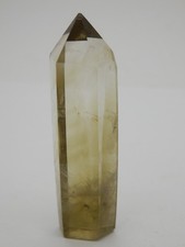 Bergkristall/Rauchquarz/Citrin Spitze, wärmebehandelt, ca 6,8 cm, B-Qual. !!!