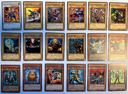 Yugioh sammelkarten stück - 16,