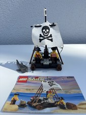 Lego 6261 Raft Raiders, 1992, Piraten Floss, mit Anleitung