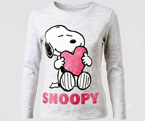 Snoopy 116 shirt glitzer - shirt,