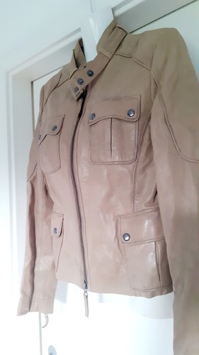 Lederjacke bikerjacke - lederjacke,
