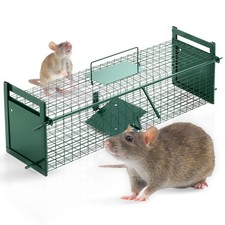 Ratten Lebendfalle 60cm Rattenfalle Tierfalle Schonender und sicherer Fang