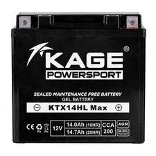 Batterie GEL KAGE YTX14L-BS