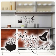 Wandtattoo Hexen Küche Hexenküche Wandaufkleber Walltattoo Essen Witch W652 
