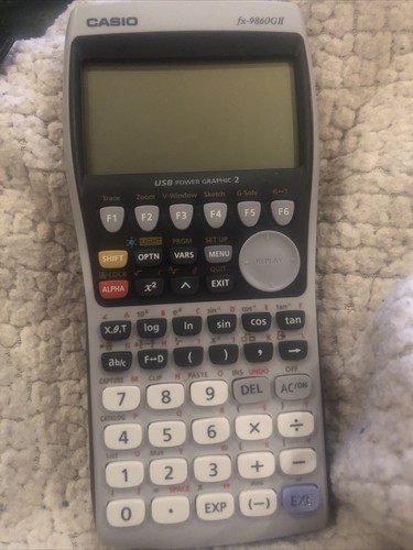 Casio 9860gii - casio, fx-9860gii