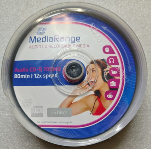 Mediarange audio 700mb - 700mb, 80