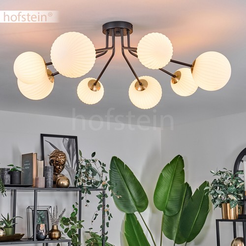 Decken lampe glas weiß - glas,