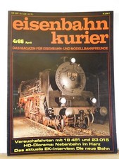 Eisenbahn Kurier 1986 April