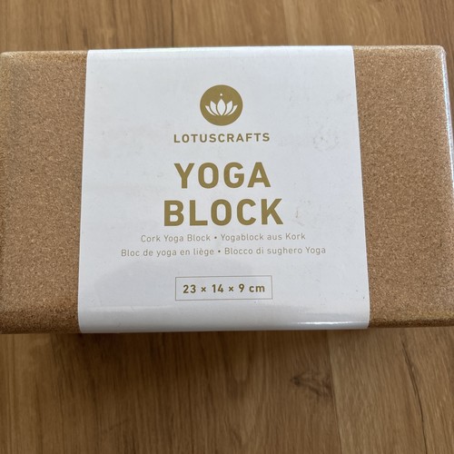 Yoga block kork - yoga, cm