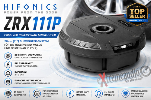 Hifonics zrx111p subwoofer - hifonics,
