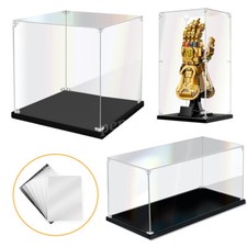 Transparenter Acryl Vitrine für Actionfiguren Spielzeug Staubdichte Display Box