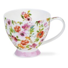 Dunoon fleurs pink - pink, gold