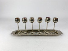 Set Likörgläser Metall