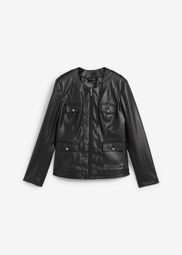 Neu kurze lederimitatjacke - neu,