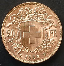 Vreneli 20 Franken Gold