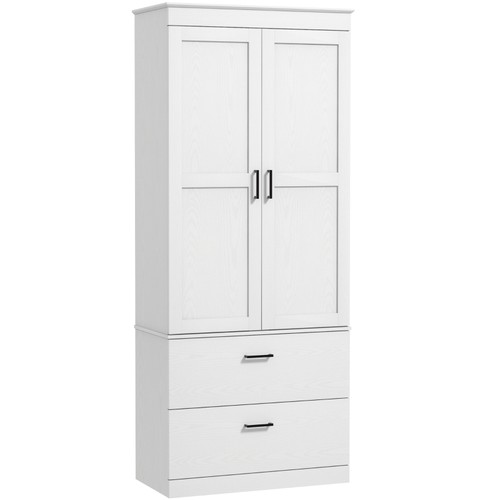 Küchenschrank weiß 39x75x178 - küchenschrank,
