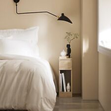 B-Waren Nachttisch mit Schublade Sofatisch Beistelltisch schmal FBT111-N-bwaren