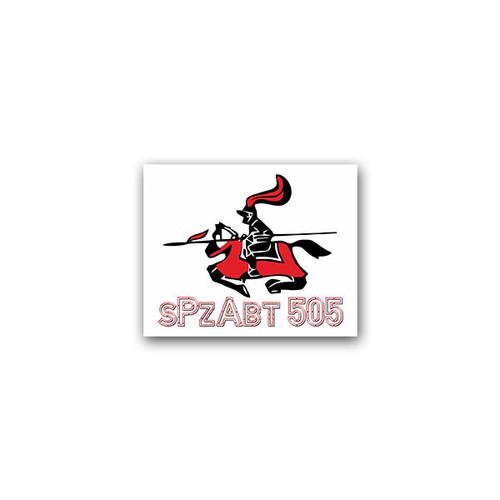 Aufkleber sticker spzabt 505 - aufkleber/sticker,