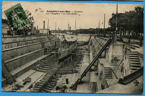 Postkarte rochefort sur - rochefort,