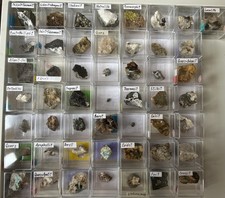 50 Micromounts Titanit Silber