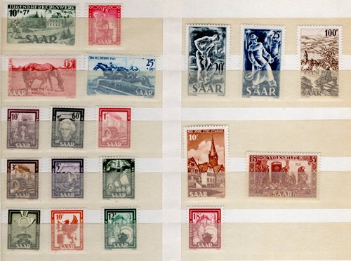 Saarland 1949 1950 - saarland, 1949-1950,