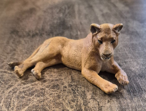 Schleich löwen liegend 14375 - löwen,