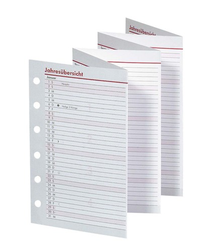 Kalender 2027 ersatzeinlagen - kalender,