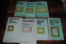 Konvolut DDR Wanderkarten –