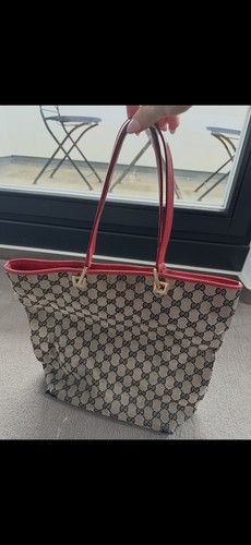 Gucci canvas tragetasche - canvas,