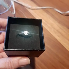 Brillantring, Designerring, Platin, ca. 0,69ct, wunderbares Feuer, Ringgröße 57 