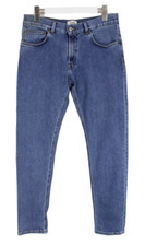 Livid Jone Slim Herrenjeans W30/L32 Reißverschluss Fly Taschen Denim Blau