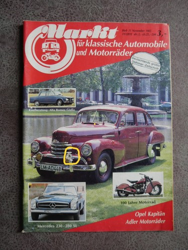 Oldtimer markt 1985 opel - 11,