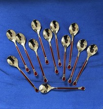 12 Vintage Löffel Mokka Japan