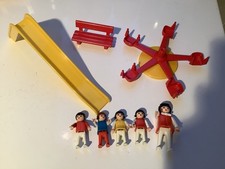 Playmobil 3416 Spielplatz 80 er Jahre Rutsche Karussell